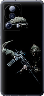 Чехол на Xiaomi Civi 2 Защитник v3 5226u-2917 (Зеленый)