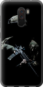 Чехол на Xiaomi Pocophone F1 Защитник v3 5226u-1556 (Зеленый)