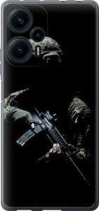 Чехол на Xiaomi Poco F5 Защитник v3 5226u-3170 (Зеленый) для Xiaomi Redmi Note 12 Turbo