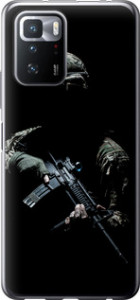 Чехол на Xiaomi Poco X3 GT Защитник v3 5226u-2511 (Зеленый)