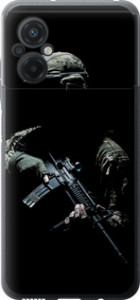 Чехол на Xiaomi Poco M5 Защитник v3 5226u-2767 (Зеленый)