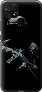 Чехол на Xiaomi Poco C40 Защитник v3 5226u-2701 (Зеленый)