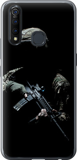 Чехол на Vivo Z5X Защитник v3 5226u-1765 (Зеленый)