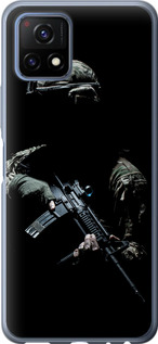 Чехол на Vivo Y52S Защитник v3 5226u-2242 (Зеленый)