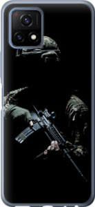 Чехол на Vivo Y52S Защитник v3 5226u-2242 (Зеленый)