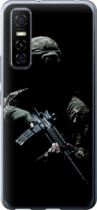 Чехол на Vivo Y73S Защитник v3 5226u-2159 (Зеленый)