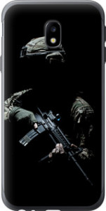 Чехол на Samsung Galaxy J3 (2017) Защитник v3 5226u-650 (Зеленый)