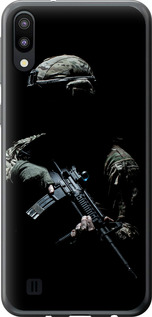 Чехол на Samsung Galaxy M10 Защитник v3 5226u-1661 (Зеленый)