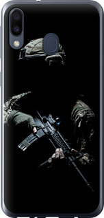 Чехол на Samsung Galaxy M20 Защитник v3 5226t-1660 (Зеленый)