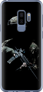 Чехол на Samsung Galaxy S9 Plus Защитник v3 5226t-1365 (Зеленый)