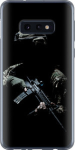 Чехол на Samsung Galaxy S10e Защитник v3 5226u-1646 (Зеленый)