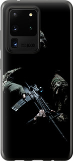 Чехол на Samsung Galaxy S20 Ultra Защитник v3 5226t-1831 (Зеленый)