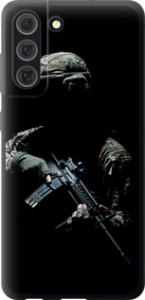 Чехол на Samsung Galaxy S21 FE Защитник v3 5226u-2302 (Зеленый)