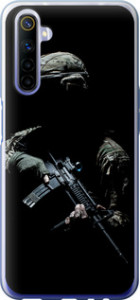 Чехол на Realme 6 Защитник v3 5226t-1913 (Зеленый)