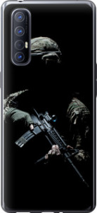 Чехол на Oppo Reno 3 Pro Защитник v3 5226u-1878 (Зелений)