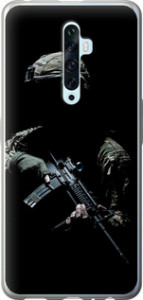 Чехол на Oppo Reno 2Z Защитник v3 5226u-1867 (Зеленый)