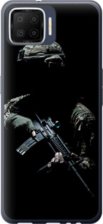 Чехол на Oppo A73 Защитник v3 5226u-1379 (Зеленый)