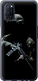 Чехол на Oppo A52 Защитник v3 5226u-1930 (Зеленый)