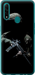 Чохол на Oppo A31 Захисник v3 5226t-1074 (Зелений)