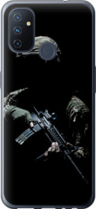 Чехол на OnePlus Nord N100 Защитник v3 5226u-2130 (Зеленый)