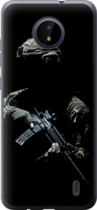 Чехол на Nokia C20 Защитник v3 5226u-2510 (Зеленый)