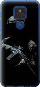 Чехол на Motorola E7 Plus Защитник v3 5226u-2107 (Зеленый)