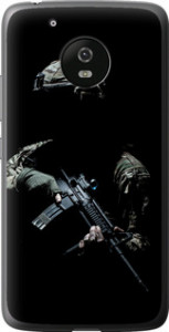 Чехол на Motorola Moto G5 Защитник v3 5226u-832 (Зеленый)