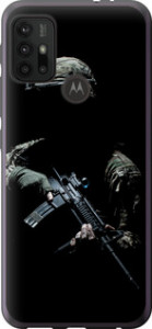Чехол на Motorola Moto G10 Защитник v3 5226u-2319 (Зеленый) для Motorola Moto G20