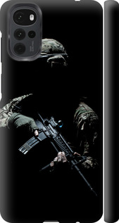 Чехол на Motorola G22 Защитник v3 5226m-2681 (Зеленый)