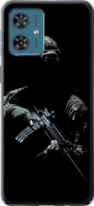 Чехол на Motorola Moto G54 Защитник v3 5226u-3339 (Зеленый)