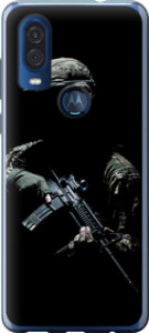 Чехол на Motorola One Vision Защитник v3 5226u-1782 (Зеленый)