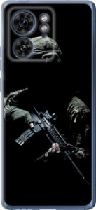 Чехол на Motorola Edge 40 Защитник v3 5226u-3335 (Зеленый)
