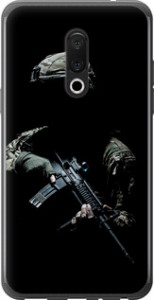 Чехол на Meizu 15 Защитник v3 5226u-1472 (Зеленый)