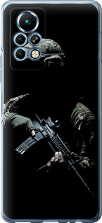 Чехол на Infinix Note 11 Pro Защитник v3 5226u-2865 (Зеленый)