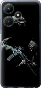 Чехол на Infinix Hot 30i Защитник v3 5226u-3045 (Зеленый)