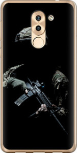 Чехол на Huawei Mate 9 Lite Защитник v3 5226t-474 (Зеленый)