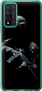 Чехол на Huawei Honor 10X Lite Защитник v3 5226u-2198 (Зеленый)