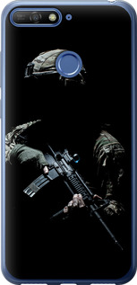Чехол на Huawei Honor 7C Защитник v3 5226u-1411 (Зеленый)