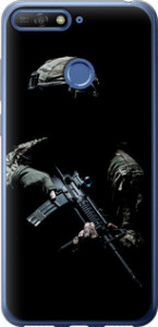 Чехол на Huawei Honor 7C Защитник v3 5226u-1411 (Зеленый)