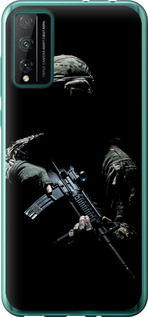 Чехол на Huawei Honor Play 4T Pro Защитник v3 5226u-1914 (Зеленый)
