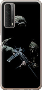 Чехол на Huawei P Smart 2021 Защитник v3 5226u-2100 (Зеленый)