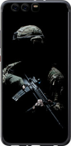 Чехол на Huawei P10 Plus Защитник v3 5226t-963 (Зеленый)