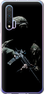 Чехол на Huawei Nova 6 Защитник v3 5226u-1821 (Зеленый)
