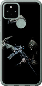 Чехол на Google Pixel 5 Защитник v3 5226u-2044 (Зеленый)