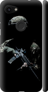 Чехол на Google Pixel 3a XL Защитник v3 5226m-1713 (Зеленый)