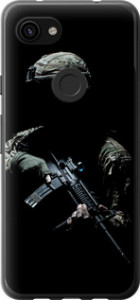 Чехол на Google Pixel 3a XL Защитник v3 5226t-1713 (Зеленый)