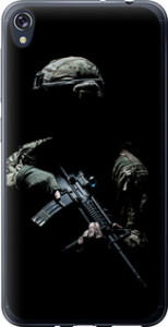 Чехол на Asus ZENFONE Live ZB501KL Защитник v3 5226u-1128 (Зеленый)