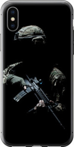 Чохол на iPhone X Захисник v3 5226t-1050 (Зелений)