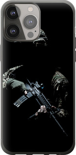 Чехол на iPhone 13 Pro Max Защитник v3 5226u-2371 (Зеленый)