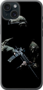 Чехол на iPhone 15 Plus Защитник v3 5226u-3097 (Зеленый)